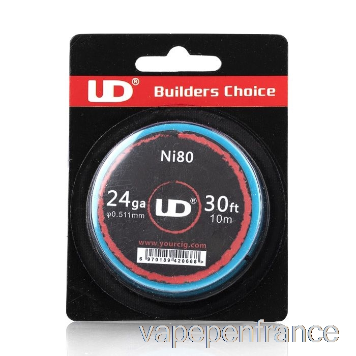 Fil De Résistance Ud Youde 24 Ga - Stylo Vape Nichrome 80